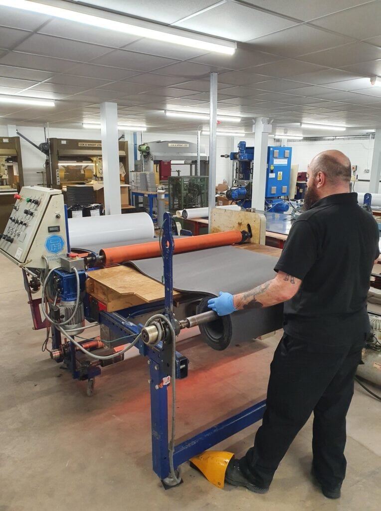 adhesive laminating machine